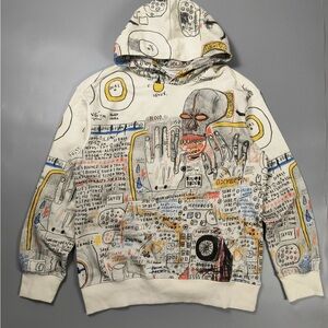 H&M x Jean Michel Basquiat Who Decides
War hoodie sweatshirt